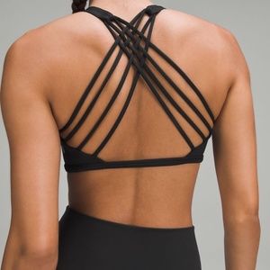 LULULEMON Free to Be Bra - Wild - Black